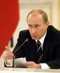 President Putin visits Siberia ahead of parliamentary elections