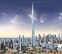 Burj Dubai can't touch the sky
