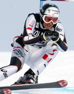 Austrian men finally get their Olympic gold in Alpine skiing; Dorfmeister wins again