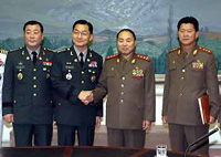 China, North Korea hold military talks