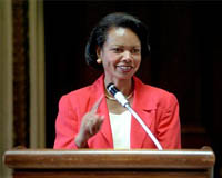 Condoleezza Rice wants Russia to acknowledge USA's interests on post-Soviet space
