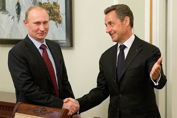 What can Putin and Sarkozy do together?. Vladimir Putin and Nicolas Sarkozy