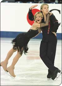 Bulgarians win worlds ice dance title