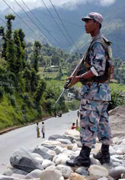 Rebels kill six troops in ambush in Nepal