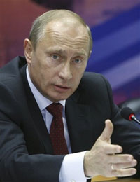 Putin’s criticism of Russia’s large steel company sends Russian stocks plummeting