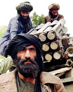 Taliban men in Afghanistan