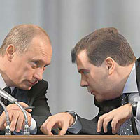 Dmitry Medvedev Comfortable to Work with Putin's Government