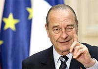 Chirac leaves door open to another French presidential run