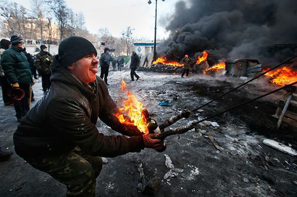 Canadian embassy hides rioters during Maidan in Kiev. Maidan