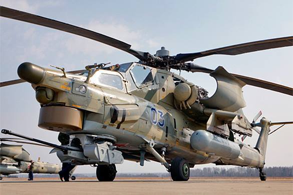 Russia's Night Hunter helicopter crashes in Syria, 2 pilots killed. Mi-28 Night Hunter