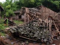 Torrential rains in China cause people's deaths