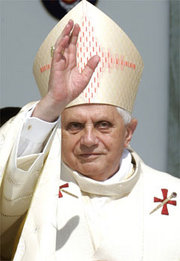 German-born Pope Benedict XVI visits Poland