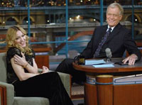 Madonna tells David Letterman she saved life of Malawian child