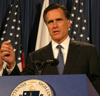 Presidential candidate Romney offers student fundraisers a commission