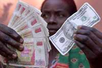Zimbabwe cuts ten zeros making ten billion dollars become one