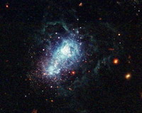 Scientists discover young galaxies