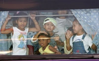 All children released unharmed as bus hijacker surrenders in Philippines