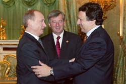 Putin and European Commission president discuss energy
