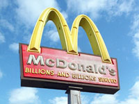 McDonald's sales increase 5.7%