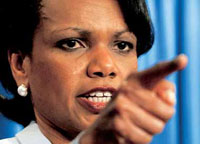 Condoleezza Rice arrives in Moscow hoping to conquer Putin's mind for Bush