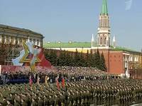 Russians mark 61st anniversary of Victory over Nazism with parades and fireworks