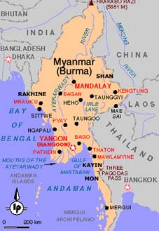 Myanmar arrests activist involved in 2005 bombings