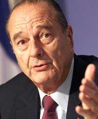 Jacques Chirac seeks to calm anger in France over new labor law
