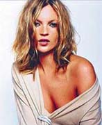 British model Kate Moss signs up for new Calvin Klein commercials