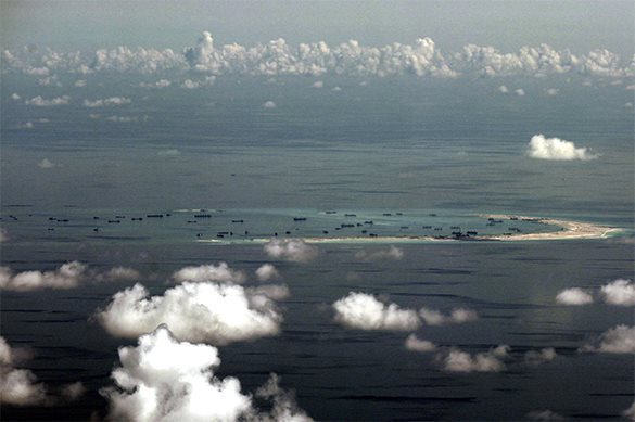 Russia and China participate in Joint Sea. South China Sea