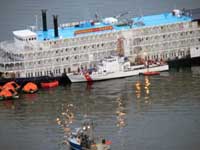 Cruise ship runs aground, takes on water off Alaska coast as passengers evacuate