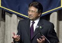 Pervez Musharraf begins five-year term as Pakistan's civilian president