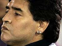 Maradona's Diamond Earring Saves Him from Prison