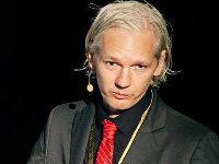 Julian Assange smiles to London's little roars. 47865.jpeg