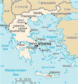 Strong quake rattles western Greek island