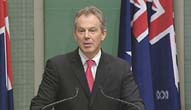 Britain's Blair not welcome in West Bank