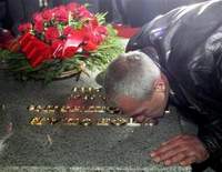 Thousands of Serbs gather for Milosevic’s funeral in his home town