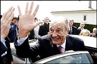 French President Jacques Chirac gives farewell address to nation he led for 12 years