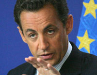 Nicolas Sarkozy wants firm figures on climate change from George Bush