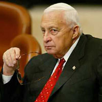 Some personal effects of Ariel Sharon have been moved from office to his ranch