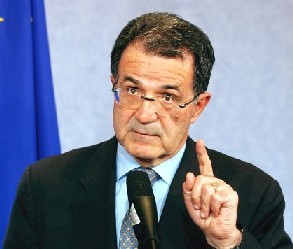 Prodi pledges Italian backing for EU integration