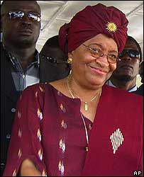 Liberia's president to meet with Queen Elizabeth II