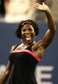 Justine Henin beats Serena Williams in U.S. Open quarterfinals