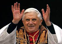 Pope Benedict XVI prays for 9/11 victims