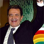 Chirac congratulates Romano Prodi