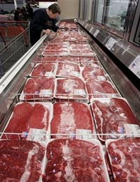 Salmonella-infected meat on sale in five US states