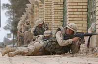 U.S. troops clash with insurgents in Ramadi