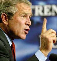 Bush holds news conference to press Congress