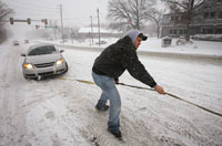 Snowstorms across USA shadow Christmas holidays for thousands