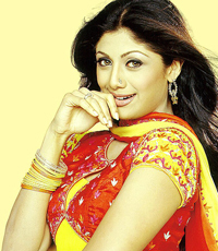 Indian actress Shilpa Shetty of 'Big Brother' fame begins work on yoga video