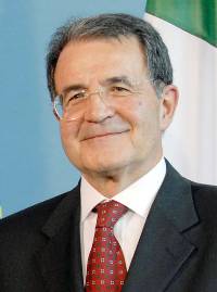 Romano Prodi marks his first anniversary in office